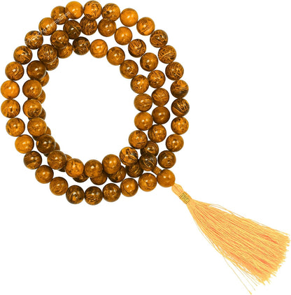 Amazing Gemstone 108 Beads Handmade Mala (Knotted, Rudraksha) - Colors B