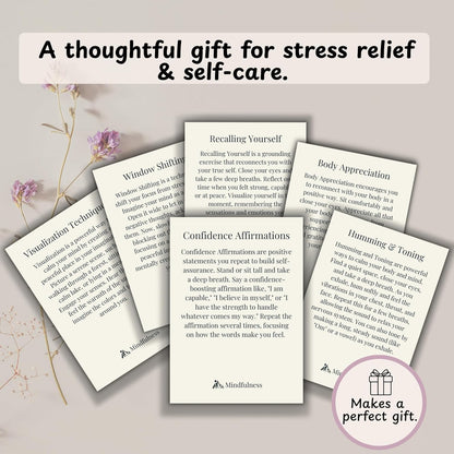 Somatic Therapy Cards with Exercises to Reset Your Nervous System, Relieve Anxiety, Soothe Stress, and Reconnect Through Mindfulness, Breathwork, and Daily Movement