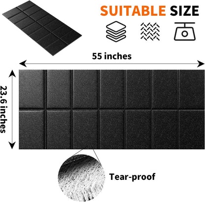Stepwaver Walking Pad Mat for Carpet, Treamill Mat for Hardwood Floors, High Density, 1/4 Thickness, Folable, Floor Protection for Bike, Elliptical, Treadmill