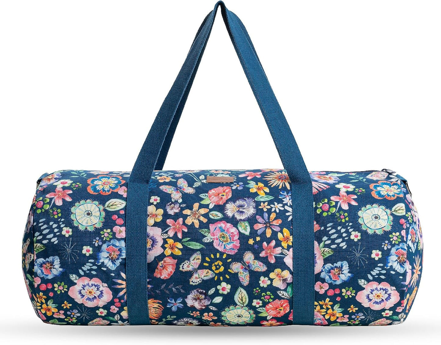 Maison d' Hermine Yoga Mat bag, Cylindrical bag for Woman&Men, yoga mat Bag &Adjustable shoulder straps Yoga Mat Carrier Bag with Drawstring Water Bottle Pocket and zipper pocket Easter Gifts