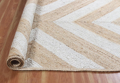 Kilim Rug 3' Round Area Rug Olive Beige White Braided Jute Carpet, Indoor Outdoor Flatweave Rug for Bedroom, Bedside, Kitchen, Beach & Terrace Yoga Mat - Colors A