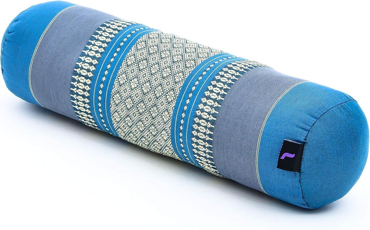 Leewadee Small Yoga Bolster – Shape-Retaining Cervical Neck Roll, Tube Pillow for Comfortable Reading, Kapok Filling, 22 x 6 x 6 inches