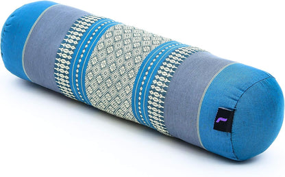 Leewadee Small Yoga Bolster – Shape-Retaining Cervical Neck Roll, Tube Pillow for Comfortable Reading, Kapok Filling, 22 x 6 x 6 inches
