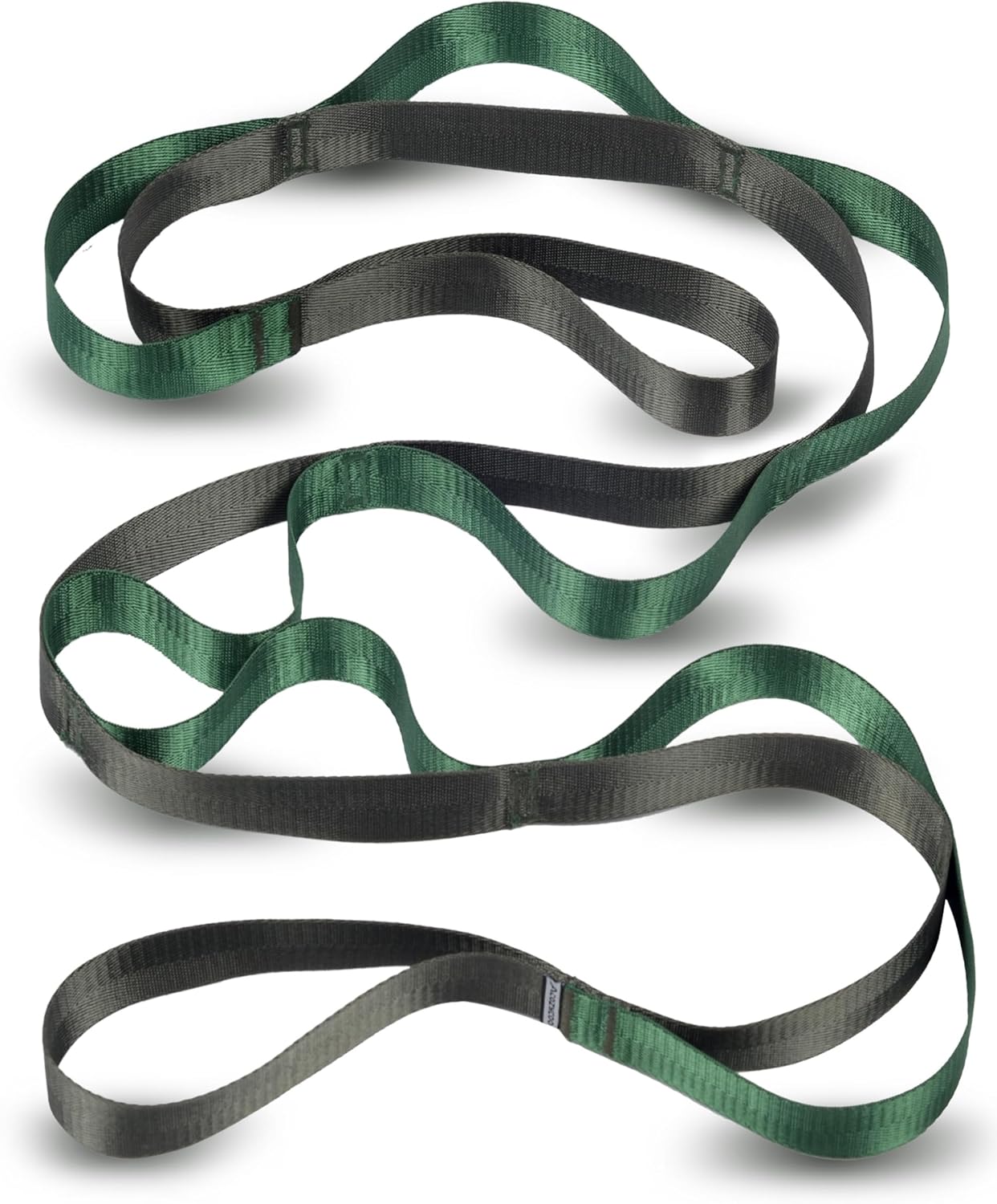 Acozycoo Stretching Strap with Loops for Physical Therapy,Yoga Strap for Stretching,Home Workout,Pilate & Flexibility Training,Non-Elastic Exercise Stretch Band for Hamstring,Leg Stretcher Belt,Flexibility Fascia