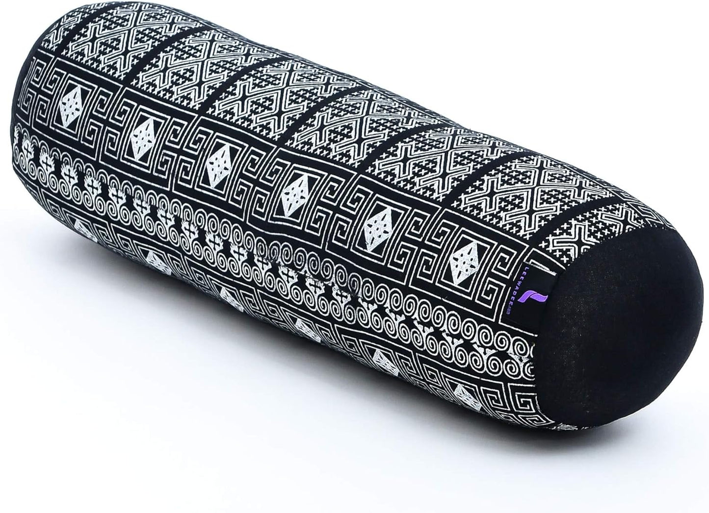 Leewadee Small Yoga Bolster – Shape-Retaining Cervical Neck Roll, Tube Pillow for Comfortable Reading, Kapok Filling, 22 x 6 x 6 inches