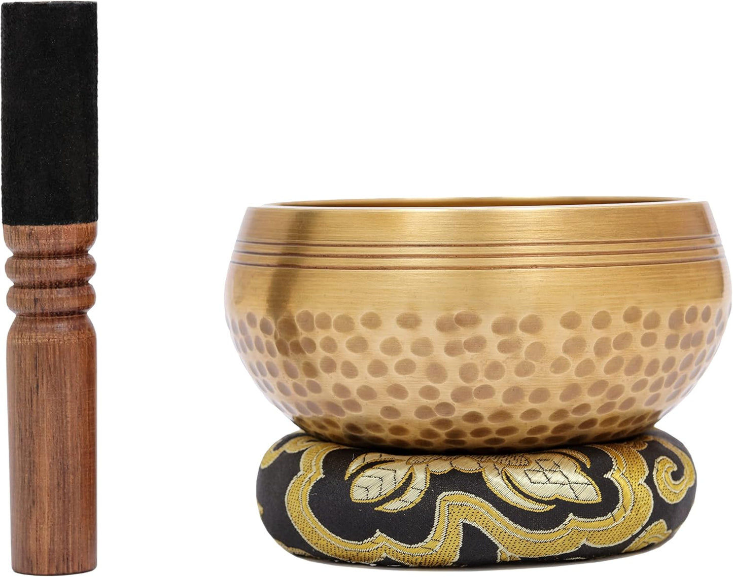 HIMALAYAN HEALING® Tibetan Singing Bowls Set~ Meditation Sound Bowl hand Hammered in Nepal For Yoga, Meditation, Mindfulness, Healing & Chakra balancing~