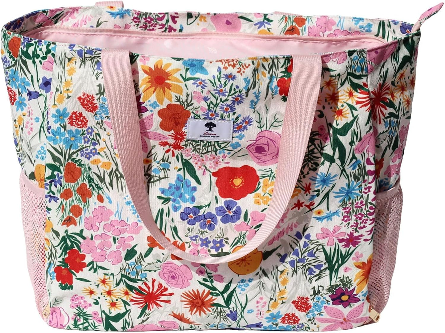 ESVAN Yoga Mat Bag Yoga Tote Carrier Shoulder Bag Carryall Tote for Office,Yoga,Pilates,Travel,Beach and Gym