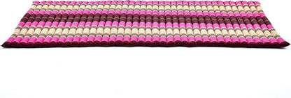 Leewadee - Kapok Roll Mat – Handcrafted Folding Sleep & Relaxation Mattress from Thailand, Ideal as Guest Bed, Camping Mat, Yoga Mat or Traditional Futon, 75 x 39 inches, Anthracite