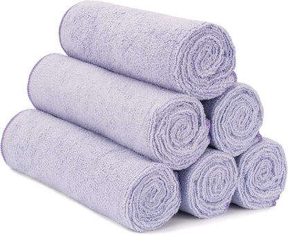S&T INC. Microfiber Gym Towels, Yoga Towel for Home and Gym Bag, 16 Inch x 27 Inch, 6 Pack