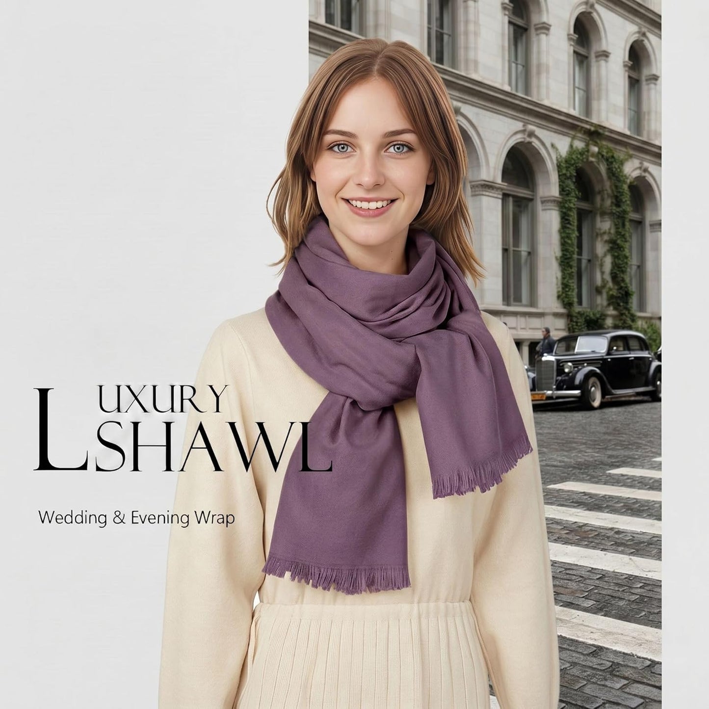 Shawl Wraps for Women Pashmina Shawls and Wraps for Evening Dresses Large Soft Scarf Winter Scarf Wedding Shawl…