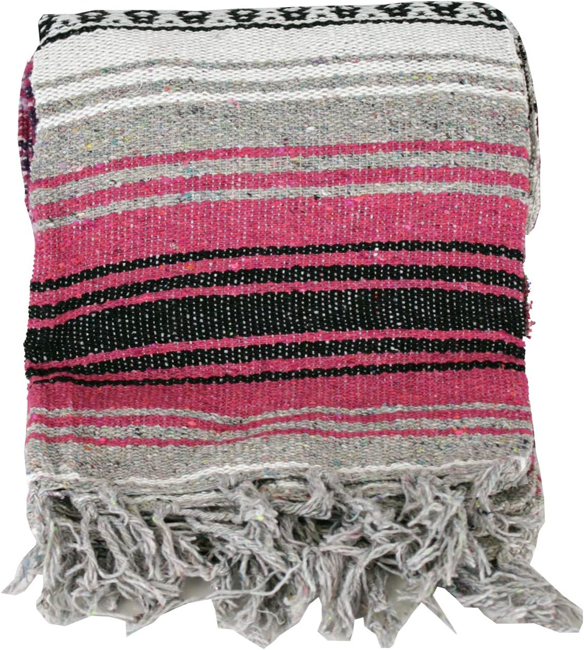 Canyon Creek Authentic Mexican Yoga Falsa Blanket (Light Purple)