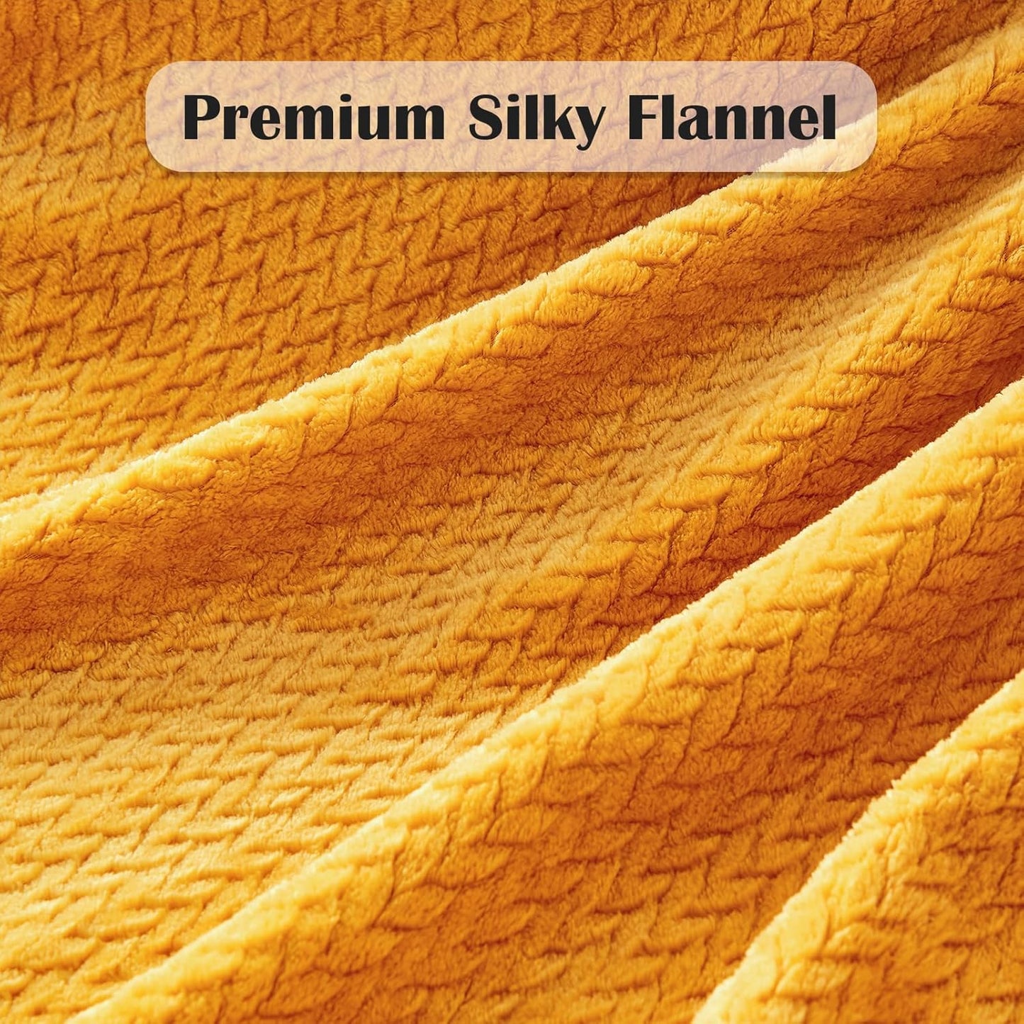 NEWCOSPLAY Super Soft Throw Blanket Light Purple Premium Silky Flannel Fleece Leaves Pattern Lightweight Bed Blanket All Season Use (Light Purple, Throw(50"x60")) - Colors B