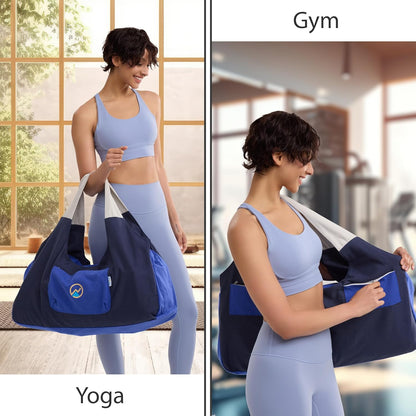 JoYnWell Yoga Bags and Carriers Fits All Your Stuff, Extra Large Yoga Mat Bag Full Zip Yoga Mat Bag with 3 Zipper pockets