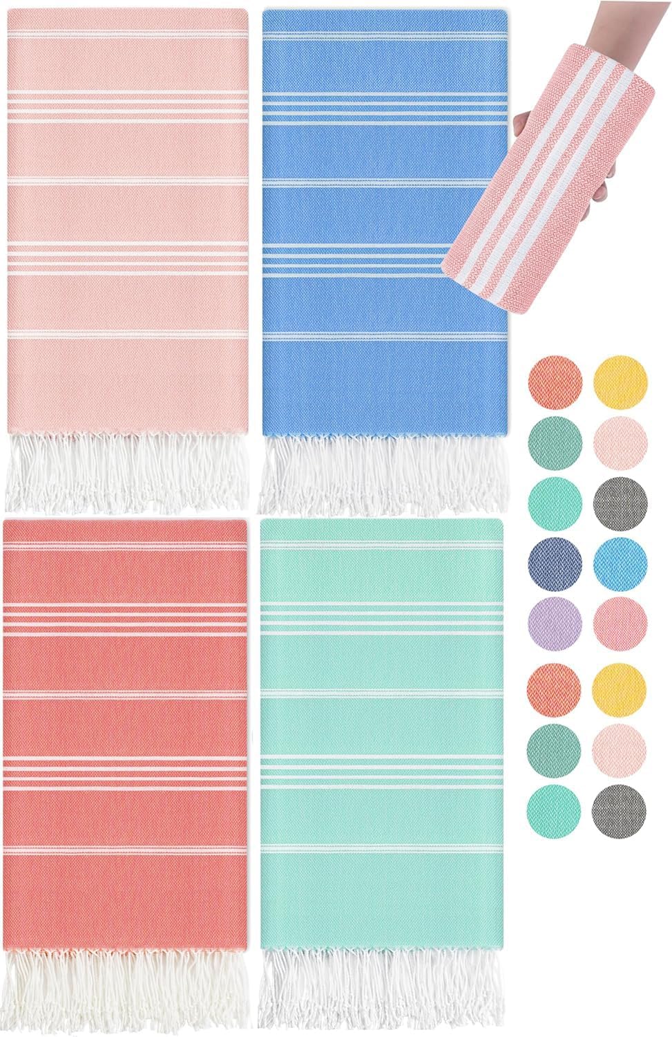Turkish Beach Towels Vacation Essentials Yoga Blanket Pool Workout Towel Oversized Sand Free Quick Dry Lightweight Meditation Supplies Mat Cover Surf Boat River Float Accessories Gym Excise Stuff