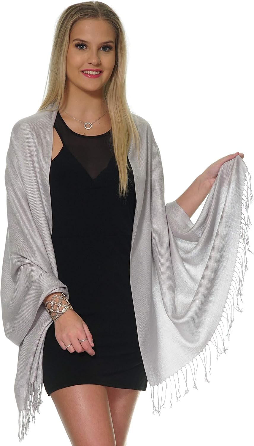 Pashmina Shawls and Wraps for Evening Dresses, Large Soft Pashminas Wedding Shawl