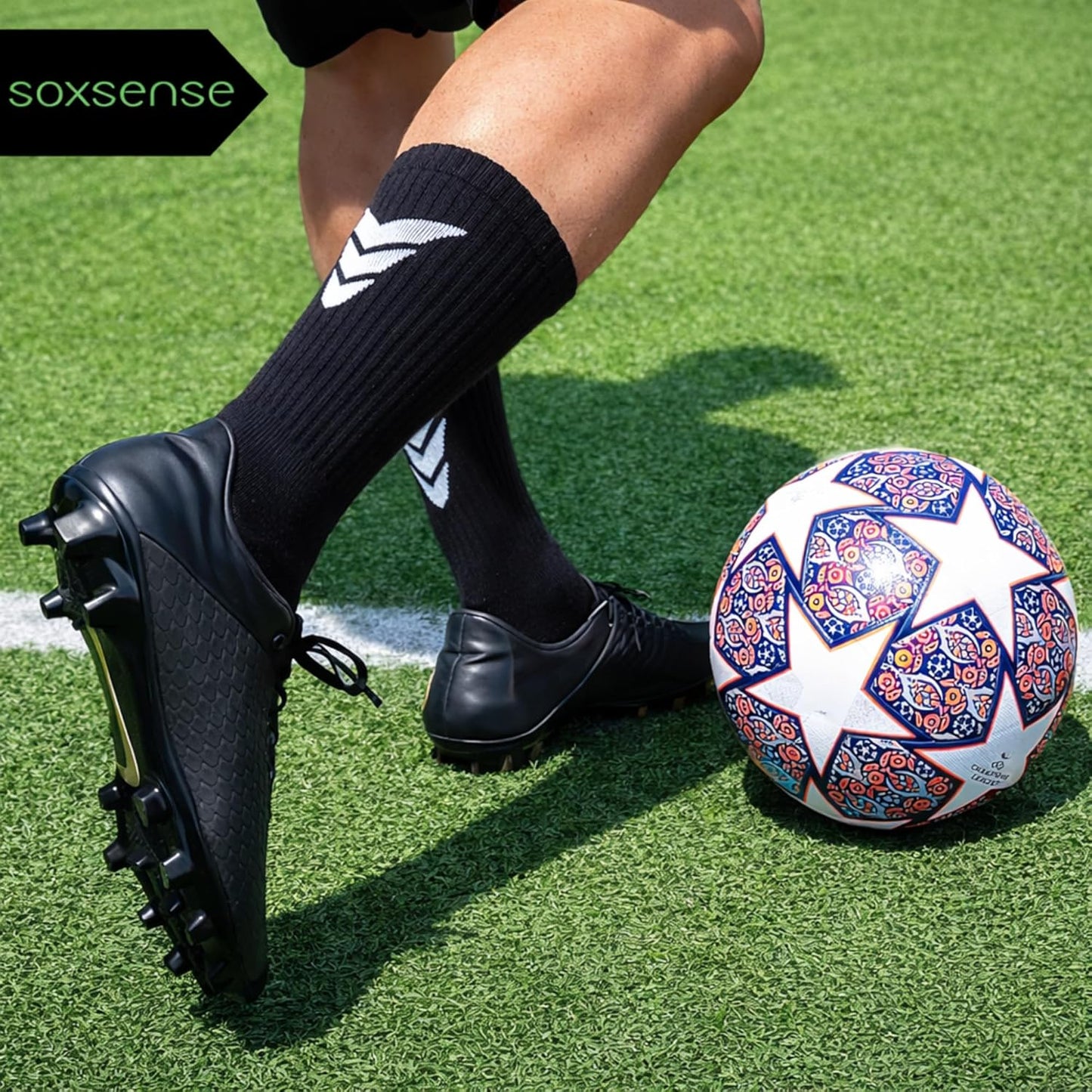 Soxsense Multi-Pack Sports Grip Toe Socks with Cushion, Non-Slip Finger Socks for Pilates, Home Gym, Soccer, basketball