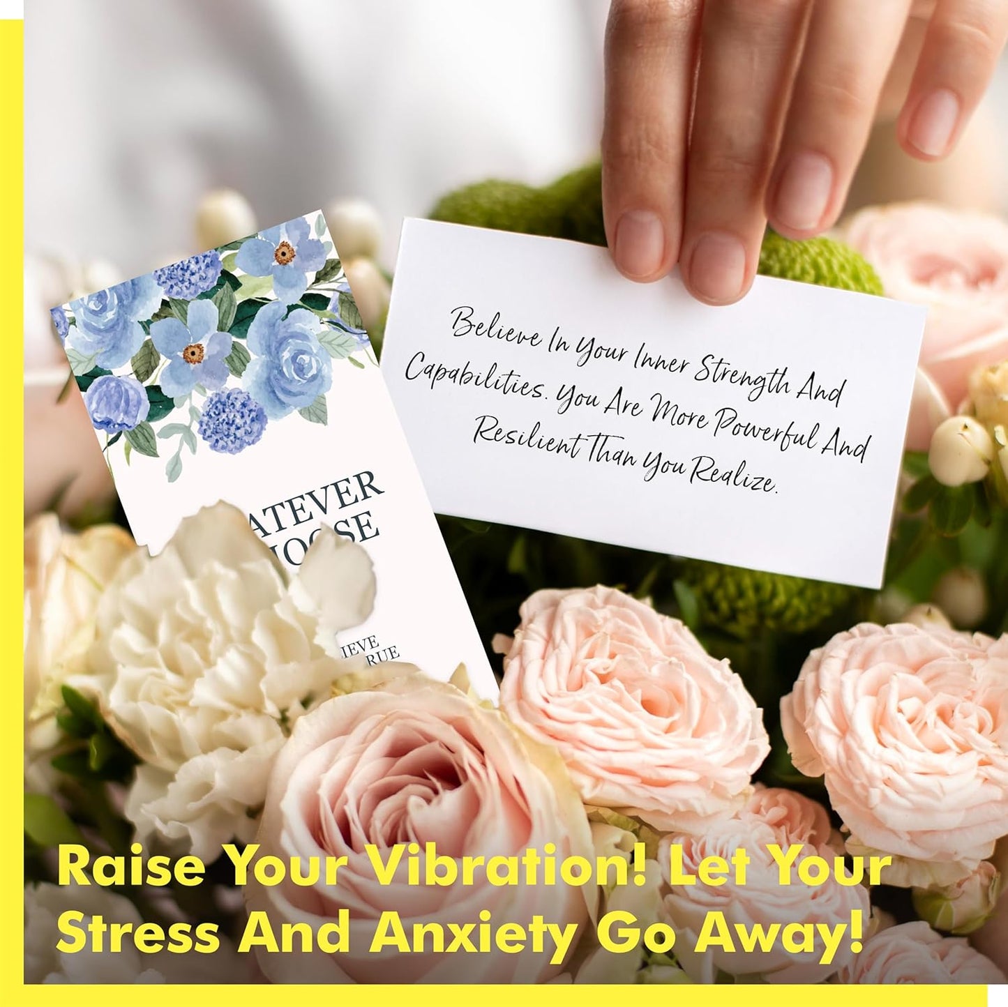 Gethelud 200 PCS Positive Affirmations Cards for Women, 60 Designs Daily Affirmations Cards, Inspirational Motivational Cards Mindfulness Cards Meditation Cards (2” x 3.5”)