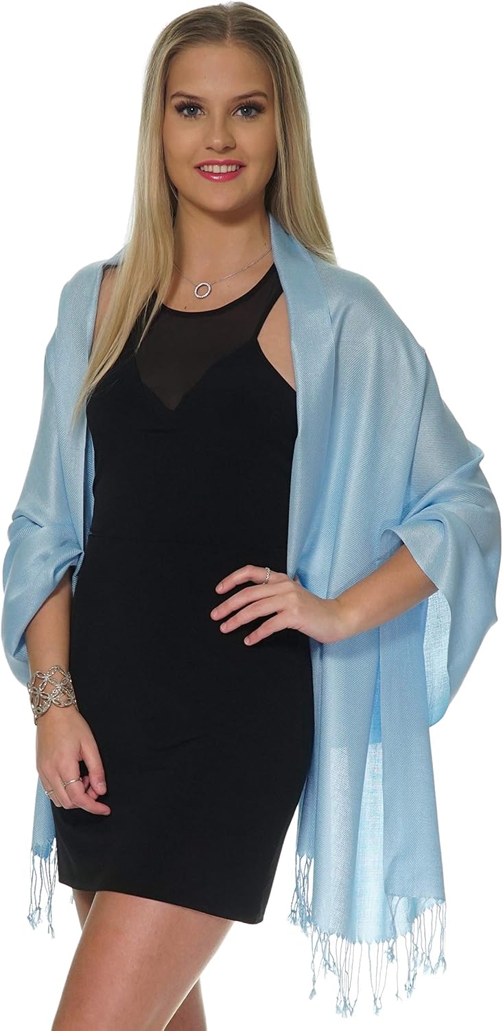 Pashmina Shawls and Wraps for Evening Dresses, Large Soft Pashminas Wedding Shawl