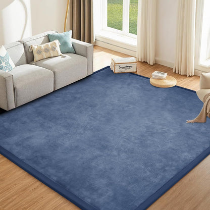 Baby Play Mat for Floor Nursery Rug Muscle Mat Area Rug Playroom Rug 79"x110" Playpen Mat Memory Foam 1.3" Thick Crawling Mat For Babies,Toddlers, Infants, Kids,Grey