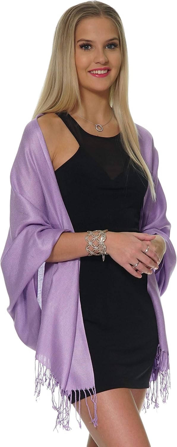 Pashmina Shawls and Wraps for Evening Dresses, Large Soft Pashminas Wedding Shawl