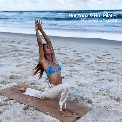 Crk's Organic Cork Yoga Mat with Recycled Natural Rubber, 4mm Thick • The Wave Mat