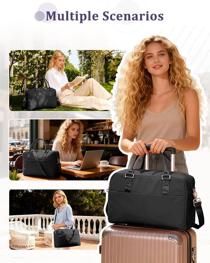 Gym Bag Womens Mens with Shoes Compartment and Wet Pocket Travel Duffel Bag for Women for Plane Sport Gym Tote Bags Swimming Yoga Waterproof Weekend Overnight Carry on Bag Hospital Holdalls - Colors A