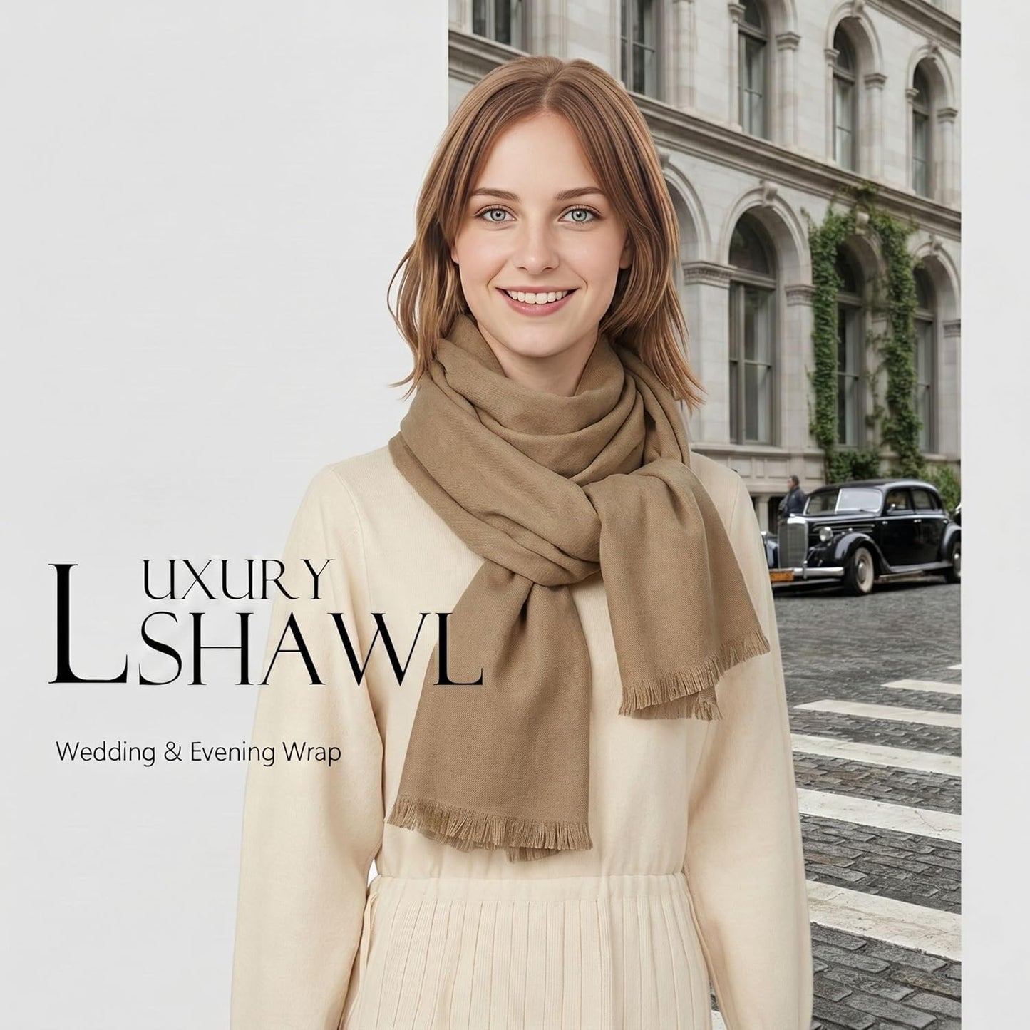 Shawl Wraps for Women Pashmina Shawls and Wraps for Evening Dresses Large Soft Scarf Winter Scarf Wedding Shawl…