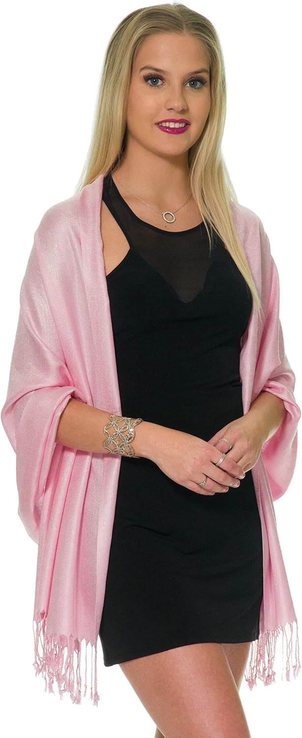 Pashmina Shawls and Wraps for Evening Dresses, Large Soft Pashminas Wedding Shawl