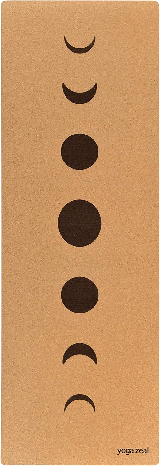 Yoga Mats By Yoga Zeal - Luxuriously Soft, Thick, Non-Slip, Hot Yoga Mat. Eco Printed. Designed to grip better with a sweaty yoga practice!