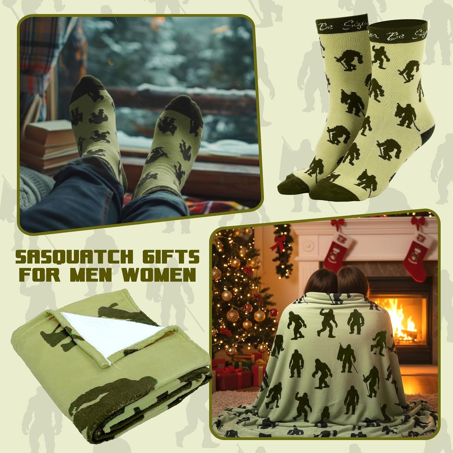 HunnmingRe 2 Pcs Unique Yoga Blanket and Socks Gifts for Yoga Lovers 50" x 60" Restorative Instructor Teacher Mother's Day Birthday Gag Gifts for Meditation Gymnasts Women Girls