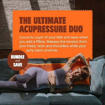 ShaktiMat Acupressure Mat for Relaxation, Massage Muscles, Aid Sleep & Unlock Inner Tension, Similar to Acupuncture, No Needles Required