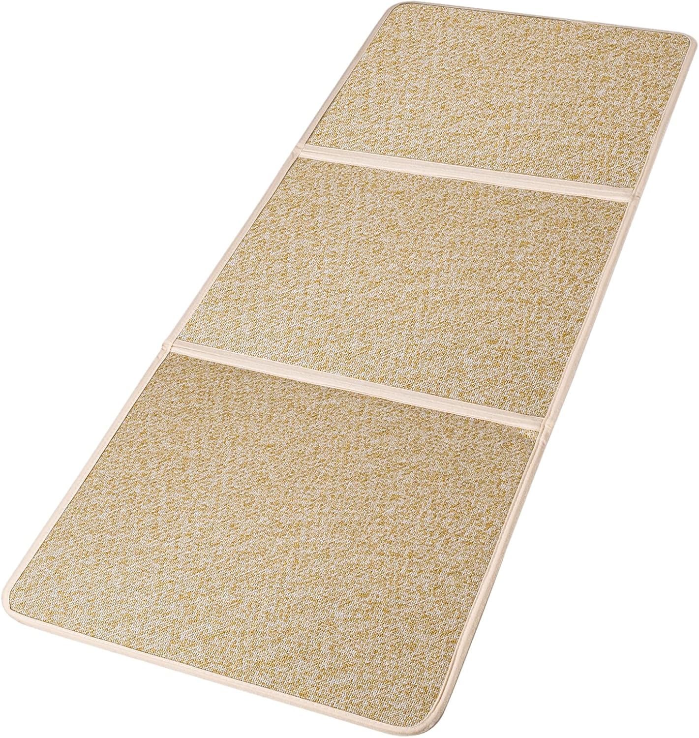 Japanese Tatami Mat Foldable Floor Mats Non-Slip Futon Mattress Sleeping Mat Summer Yoga Mat Indoor Outdoor Runner Rug Area Rug for Bedroom Living Room,Green
