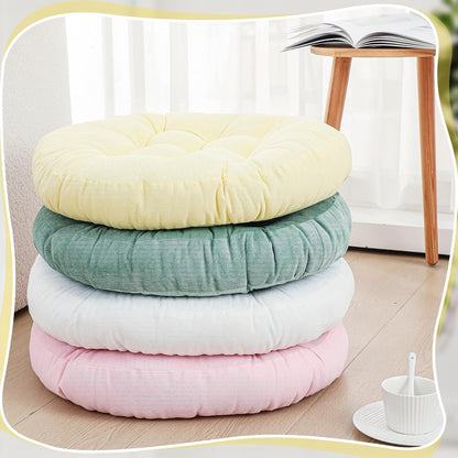 Jerify Floor Pillow Cushions Large Round Square Large Meditation Floor Pillow for Classroom Adult Meditation Picnic Party Seating Learning Daycare School(Square,Mixed Colors,4 Pcs)
