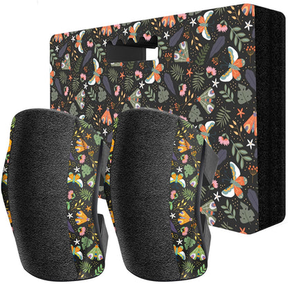 Garden Knee Pads for Men and Women, Lightweight Waterproof KneePads for Gardening, Anti Slip Leather Foam Padding Kneeling Pads for Flooring and Carpet Cleaning, House work, Gardening Maintain, Knee Protector,Gray