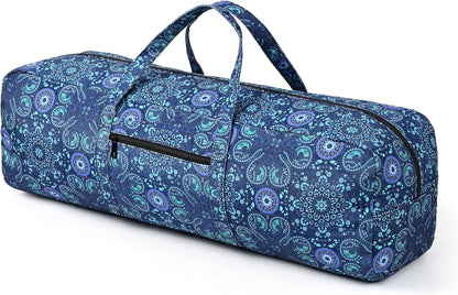 Boulder Bee | Yoga Mat Bag | Large Yoga Mat Carrier with Wet Pocket | Yoga Gifts | Gym Tote Bag for Women