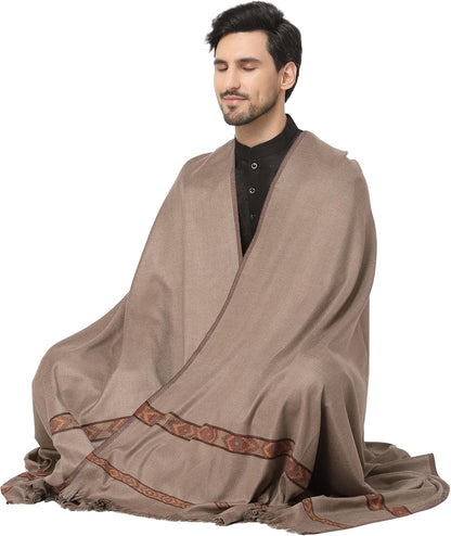 Weavers Villa Meditation Shawl/Wrap, Oversize Scarf or Stole. Unisex