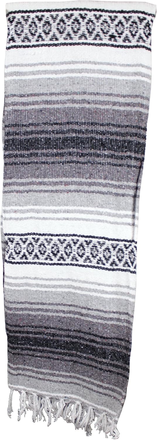 Canyon Creek Authentic Mexican Yoga Falsa Blanket (Light Purple)