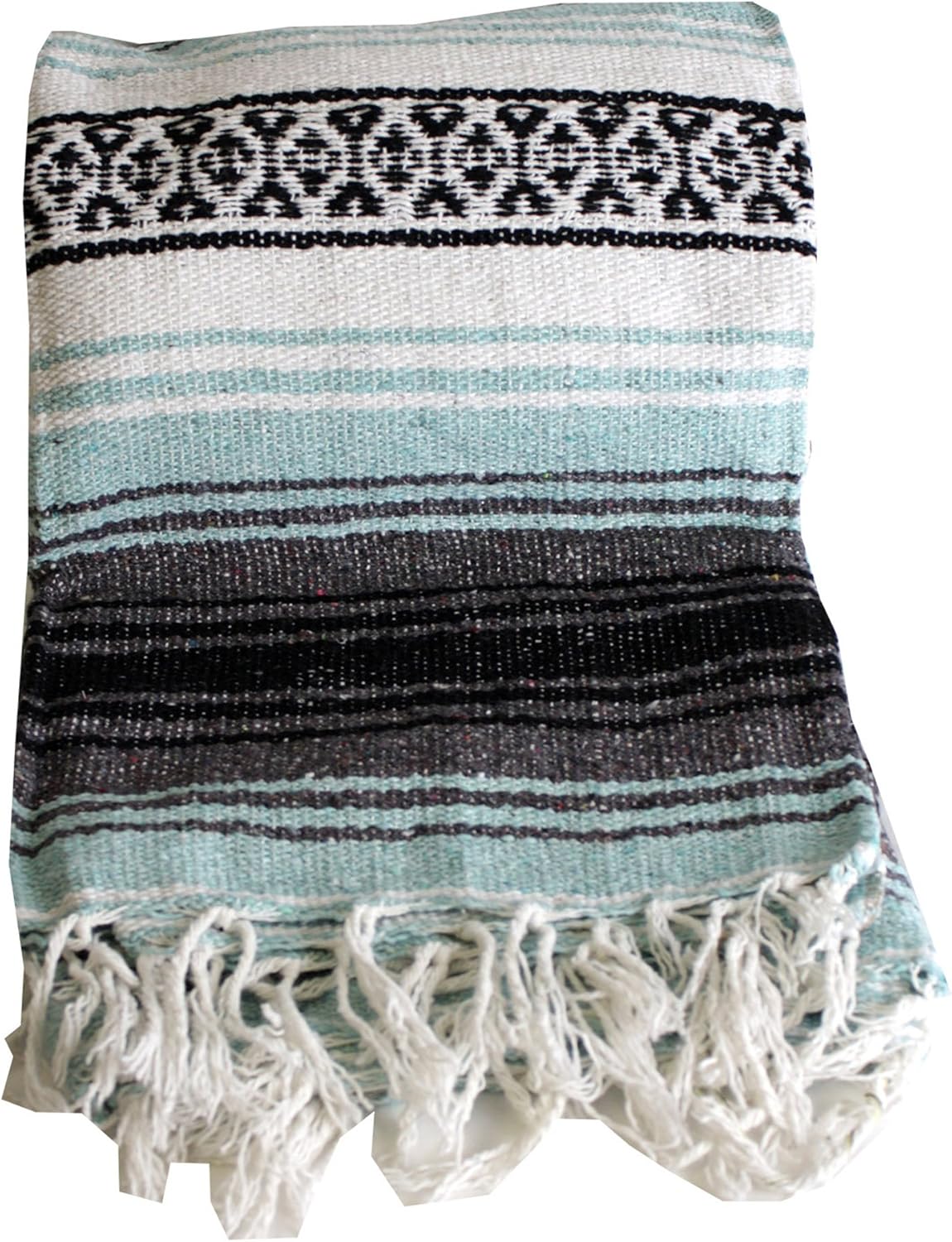 Canyon Creek Authentic Mexican Yoga Falsa Blanket (Light Purple)