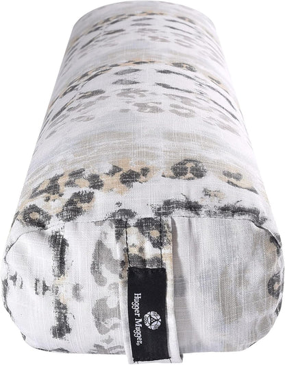 Hugger Mugger Junior Yoga Bolster - Narrower Profile, Very Firm, Great for Smaller Yogis, Heart-Opening poses or Under the Knees, Handmade in USA