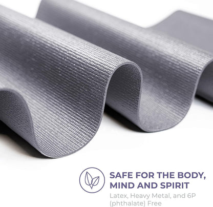 Sunshine Yoga Voyage Yoga Mat Roll, 24in x 50ft Exercise Mat, 5mm Thick Non-Slip Gym Mat for Home Workout and Fitness, Anti-Tear, Cut up to 8 Regular Yoga Mats