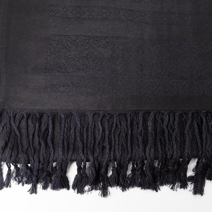 Ciormis Two Tone Silky Paisley Pashmina Shawl Scarf,Soft Women's Rave Jacquard Pashminas Wrap Scarves