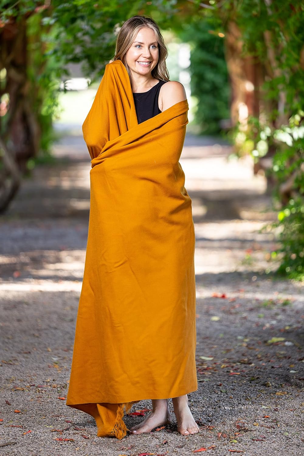 Meditation Shawl or Meditation Blanket, Shawl/Wrap, Oversize Scarf/Stole. Large. Unisex.