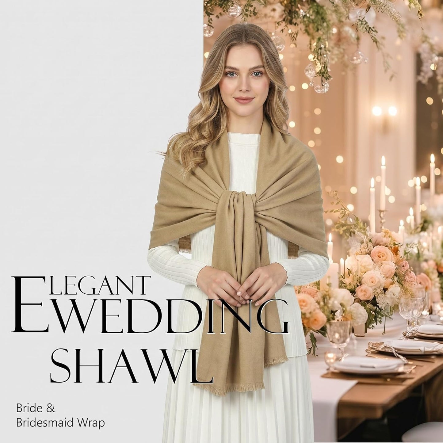 Shawl Wraps for Women Pashmina Shawls and Wraps for Evening Dresses Large Soft Scarf Winter Scarf Wedding Shawl…