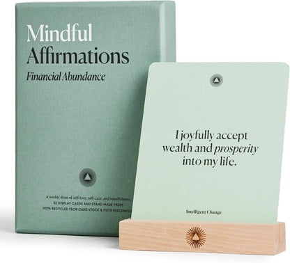 Intelligent Change Mindful Affirmation Cards for Health and Wellbeing