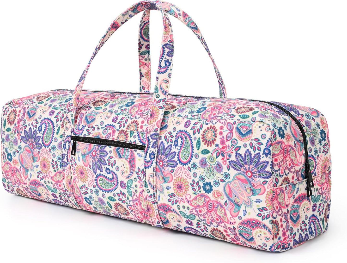 Boulder Bee | Yoga Mat Bag | Large Yoga Mat Carrier with Wet Pocket | Yoga Gifts | Gym Tote Bag for Women