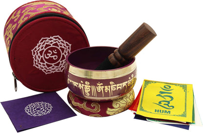 Seven Chakra Tibetan singing bowls set, choose your favorite chakra bowl, improve your chakra meditation practice (The Heart Chakra)