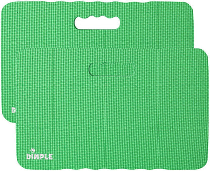 Dimple Thick Kneeling Pad | Garden Pad for Gardening | Kneeling Pad for Work | Garden & Bathtub Kneeler for Baby Bath | Kneeling Mat for Exercise & Yoga (XL) 17.8 x 11, Thickest 1-½"(2 Pack, Blue)