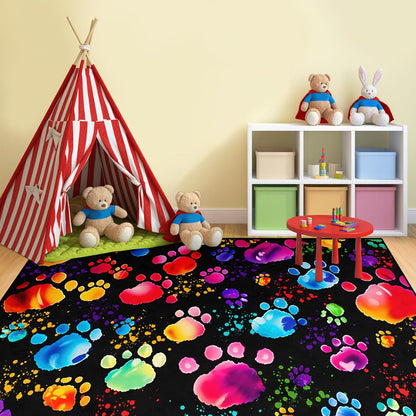 Video Game Rug - Gaming Themed Rug Gamepad Controller Area Rugs for Bedroom Gaming Carpet for Boys Game Carpet for Playrooms Bedroom Doormat Yoga Mats