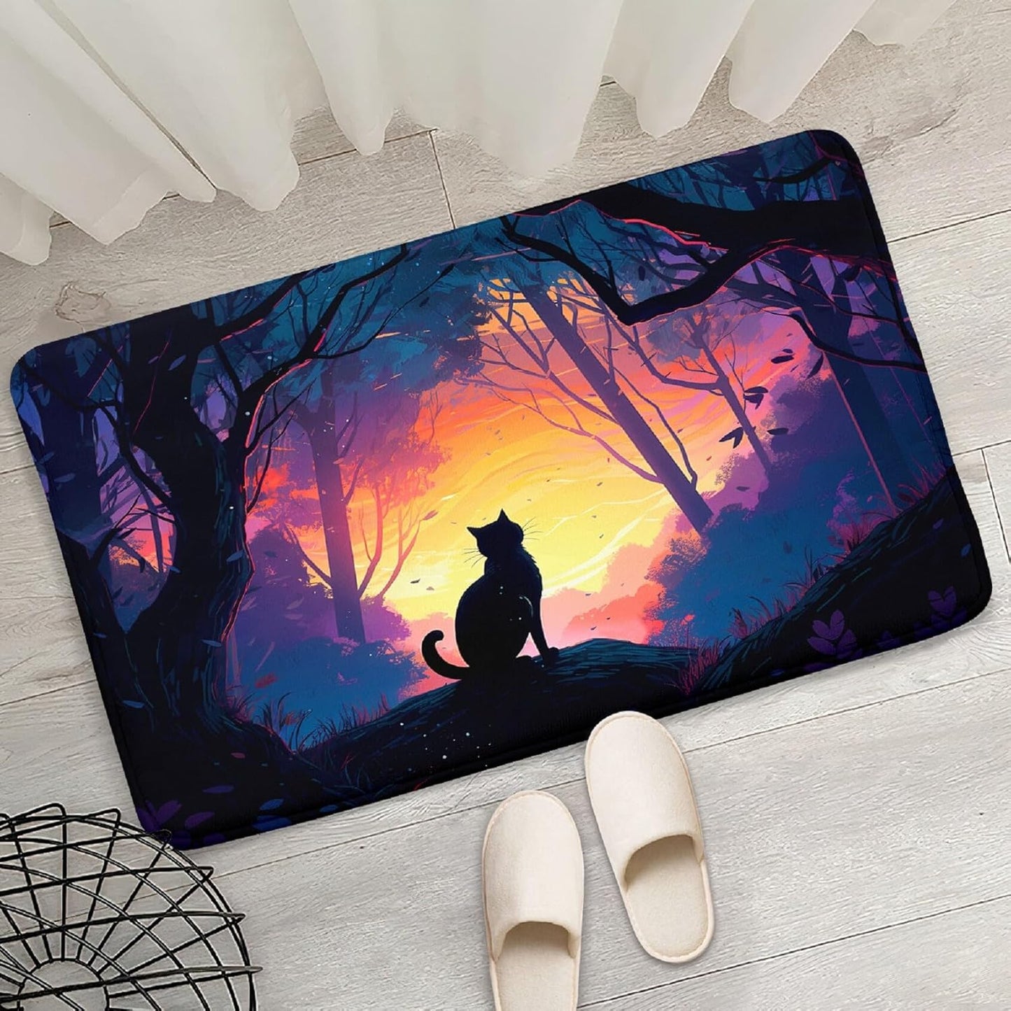 Black Girl Area Rug for Bedroom African American Rugs for Room Princess Carpet Kids Rugs for Bedroom African Girls Carpet for Living Room Teen Girls Yoga Mats, Pink, 4'×5'