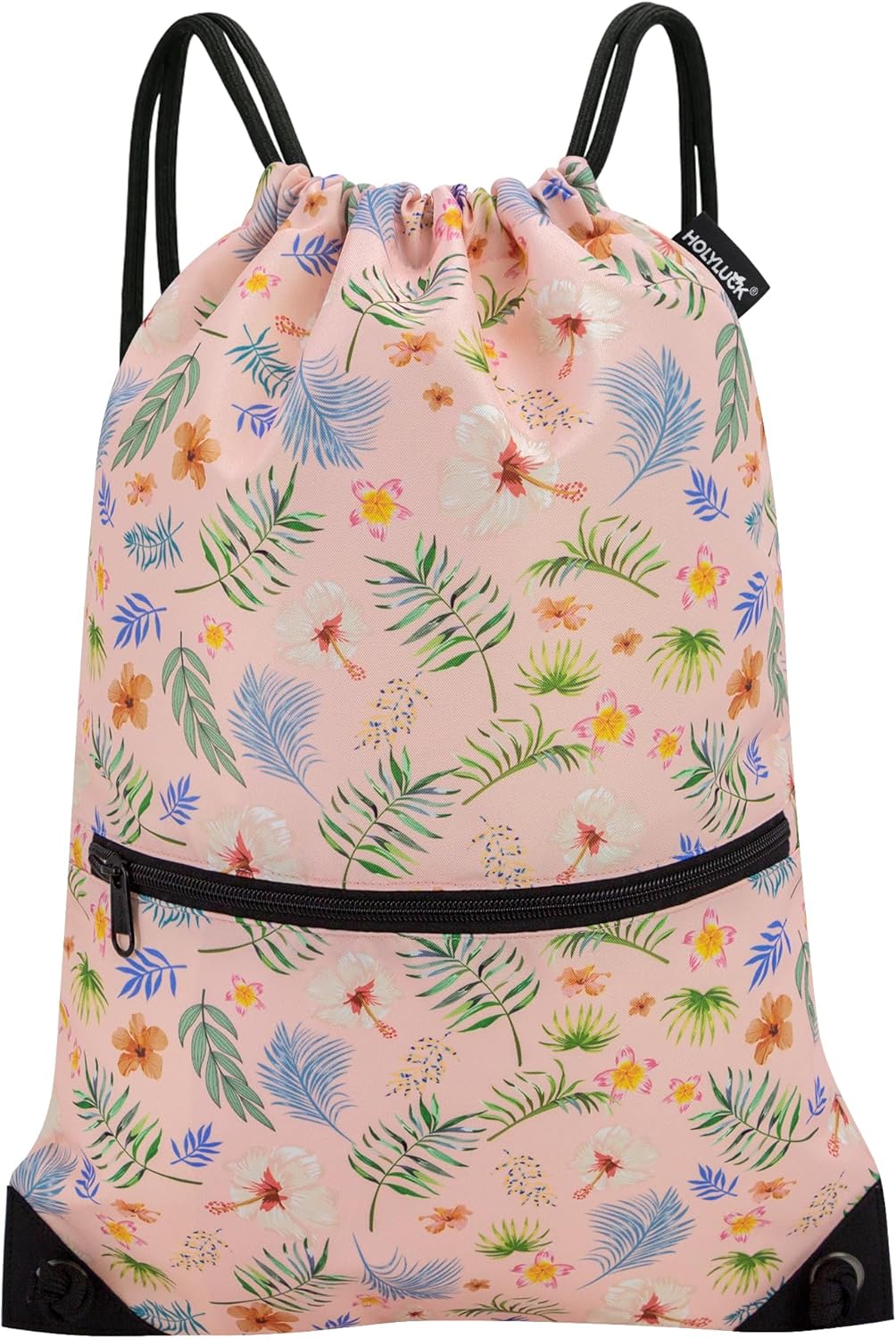 HOLYLUCK Drawstring Backpack Bag Sport Gym Sackpack - Colors A